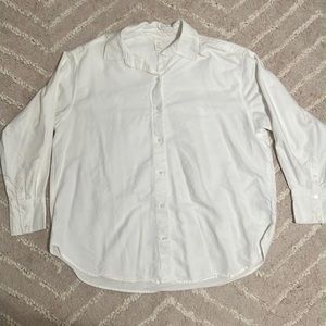 white H&M dress shirt